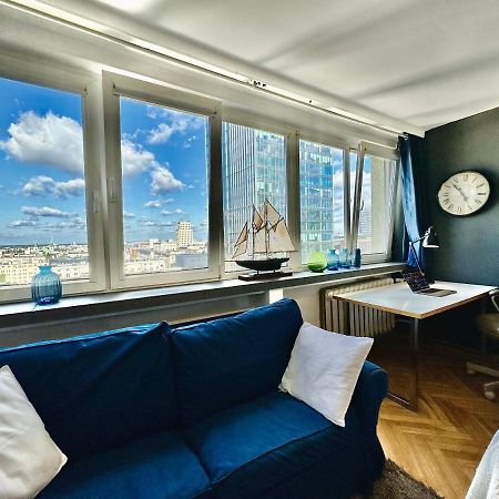 Super Apartament White Warszawa 2X Metro Scisle Centrum Wifi 300 Mbs New Eksteriør billede