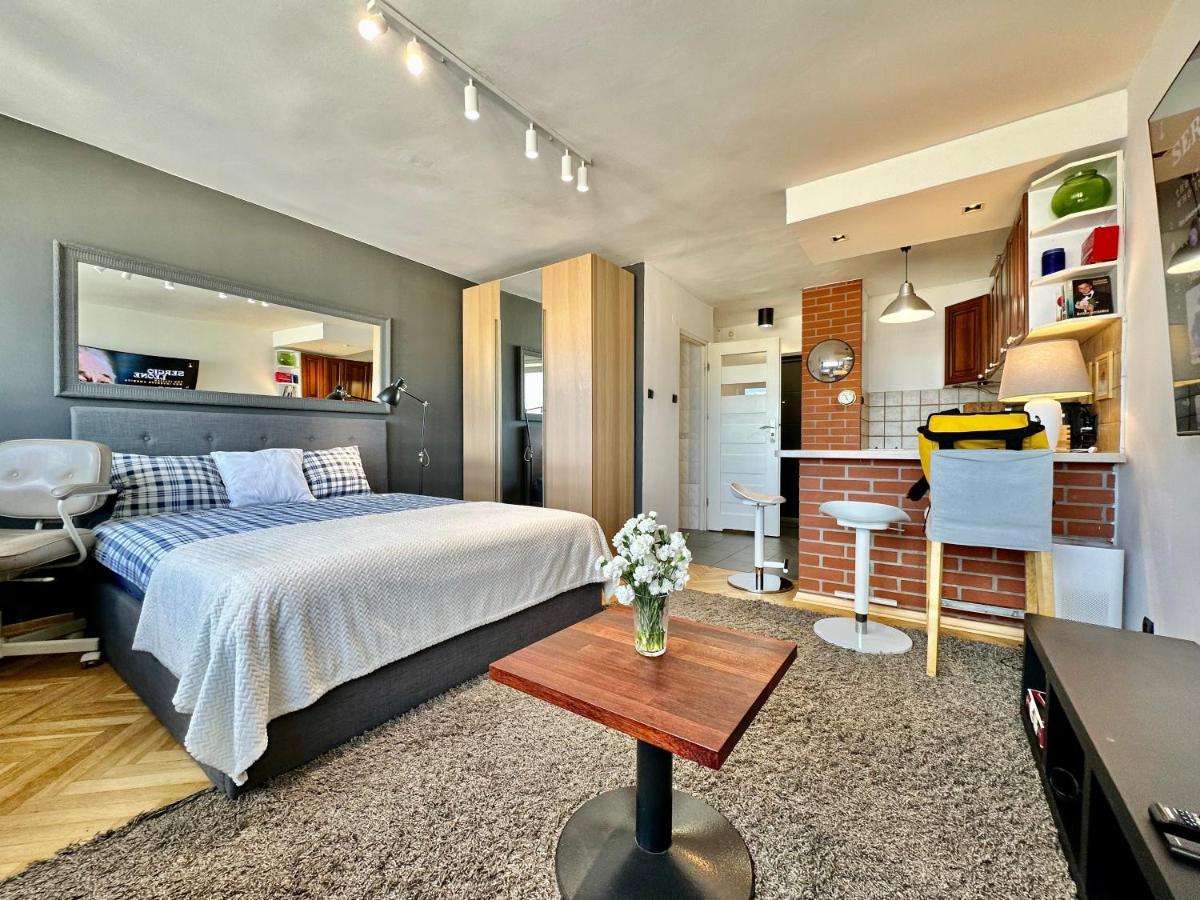 Super Apartament White Warszawa 2X Metro Scisle Centrum Wifi 300 Mbs New Eksteriør billede