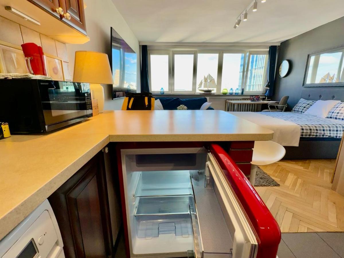 Super Apartament White Warszawa 2X Metro Scisle Centrum Wifi 300 Mbs New Eksteriør billede