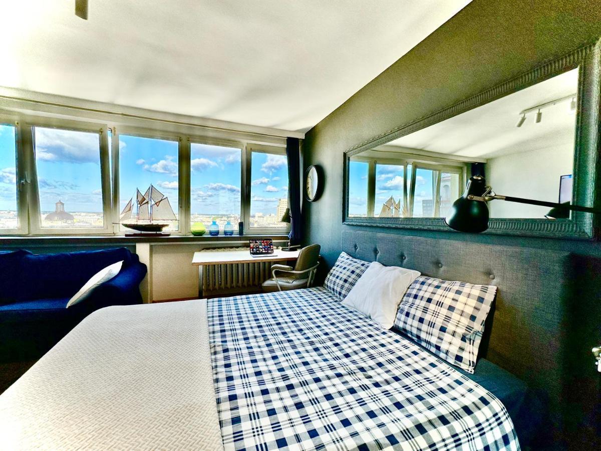 Super Apartament White Warszawa 2X Metro Scisle Centrum Wifi 300 Mbs New Eksteriør billede