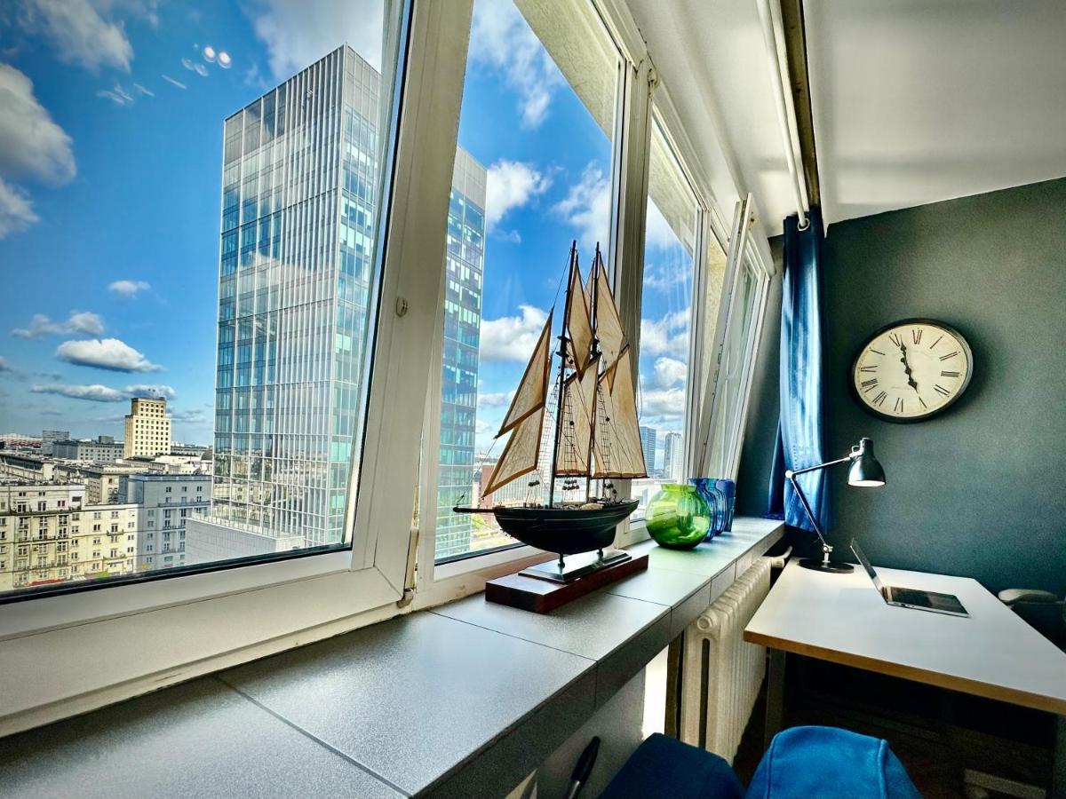 Super Apartament White Warszawa 2X Metro Scisle Centrum Wifi 300 Mbs New Eksteriør billede