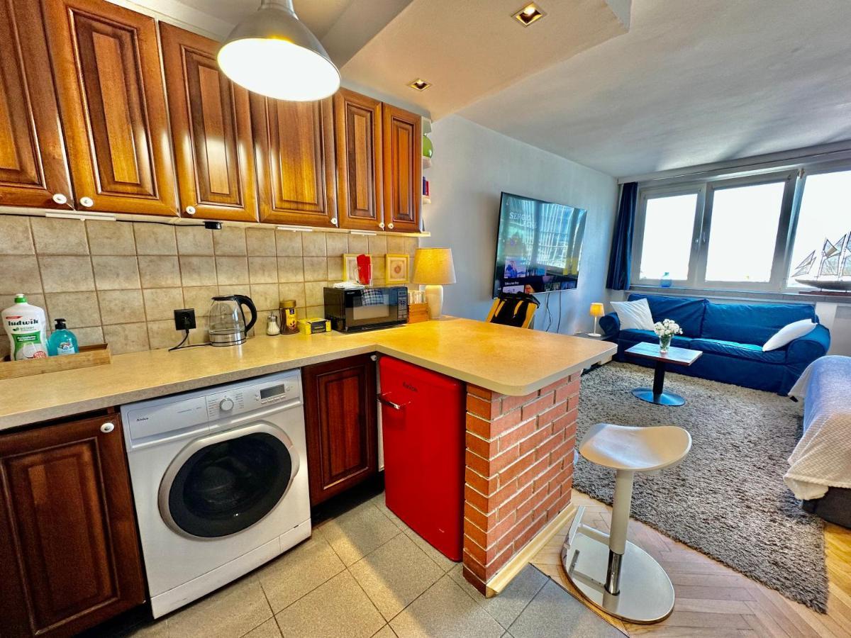 Super Apartament White Warszawa 2X Metro Scisle Centrum Wifi 300 Mbs New Eksteriør billede
