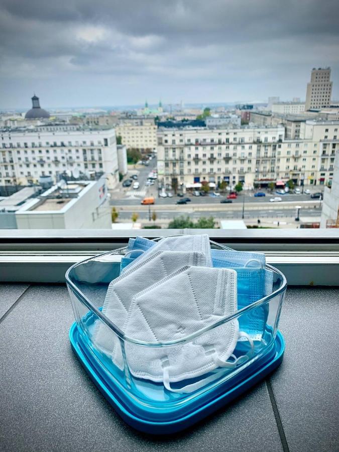 Super Apartament White Warszawa 2X Metro Scisle Centrum Wifi 300 Mbs New Eksteriør billede