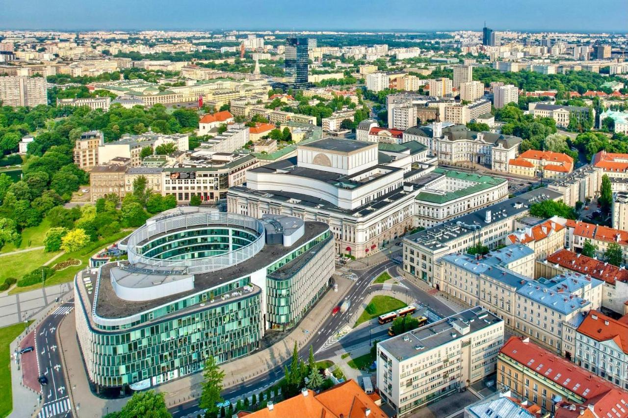 Super Apartament White Warszawa 2X Metro Scisle Centrum Wifi 300 Mbs New Eksteriør billede
