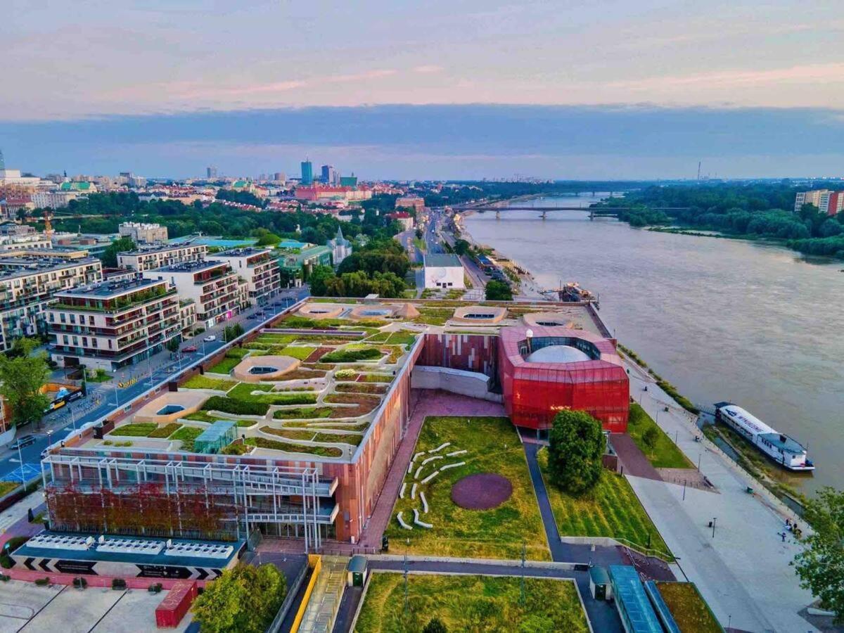 Super Apartament White Warszawa 2X Metro Scisle Centrum Wifi 300 Mbs New Eksteriør billede