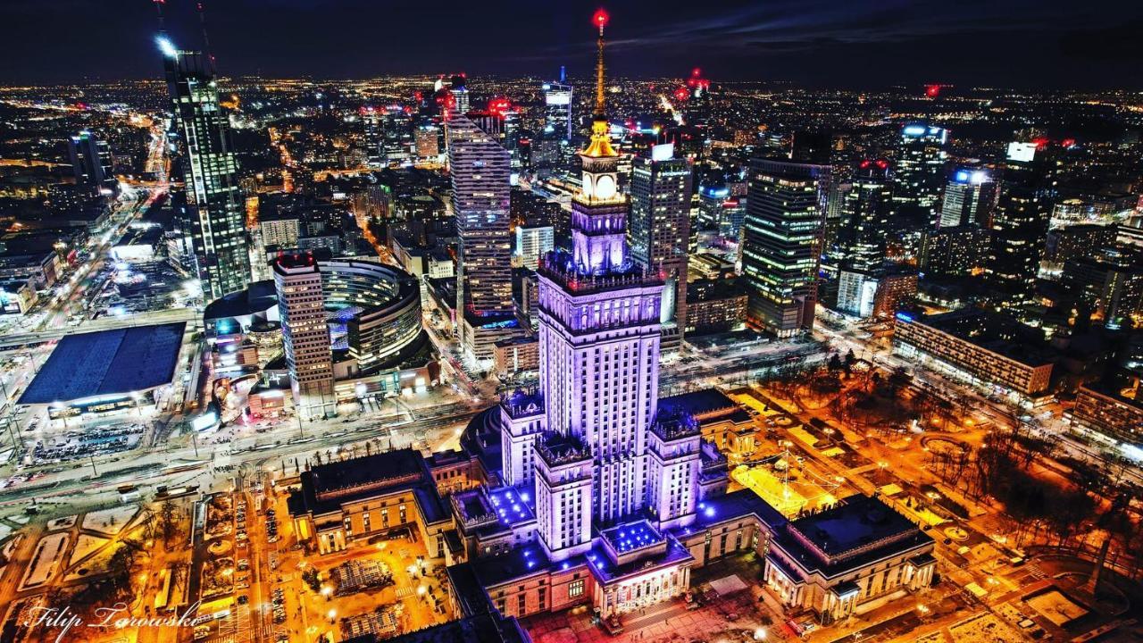 Super Apartament White Warszawa 2X Metro Scisle Centrum Wifi 300 Mbs New Eksteriør billede